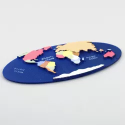 $0.50World map