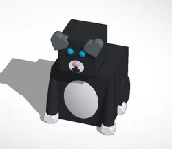 3d Block Zoo Puppy