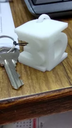 3D keychain