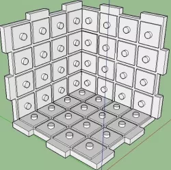 3D modular chess