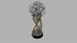 3D Printing Industry Awards 2018 Trophy