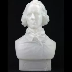 Alfred, Lord Tennyson Bust at Westminster Abbey, London