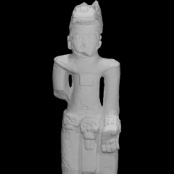 Anthropomorphic Sculpture of Ek Balam
