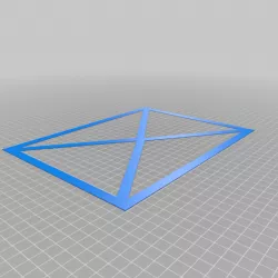 Anycybic 4MAx Pro bed leveling template