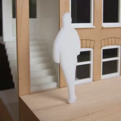 Arch model human figures
