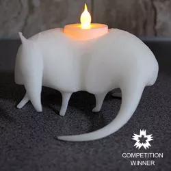 Armadillo Candle