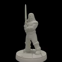 Bangsdar the (Modular) Barbarian (15mm scale)