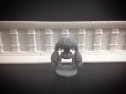 Barrel Golem (18mm scale)
