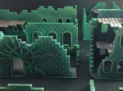 "Bizarrchitecture" Arcane Ruins (15mm scale base set)