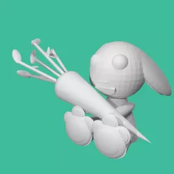 Bunny with carrot