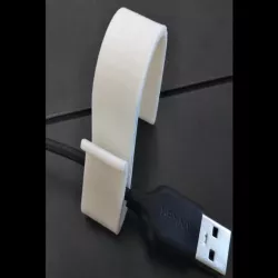 Cable holder with hook