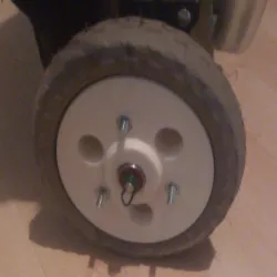 Cart wheels using bearings