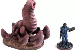 Cave Worm, 28mm Miniature