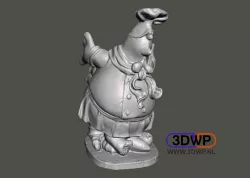 Chicken Figurine (Statue 3D Scan)