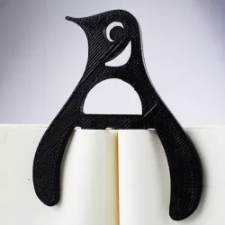 Classic Penguin Book Holder