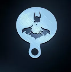 Coffee Stencil - Batman