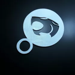 coffee Stencil - thundercats logo