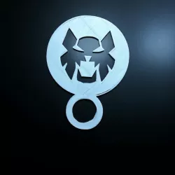 coffee stencil - Tiger