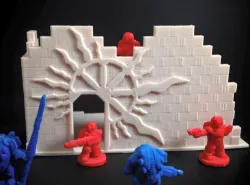 Cosmopolis Ruins Preview (18mm scale)