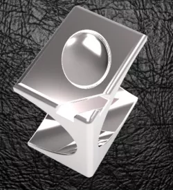 Cube Ovoid Ring
