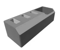 Desk holder for 3 USBs ans some SD Card or gadgets