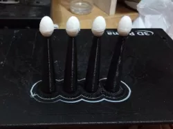 Drumstick keychain