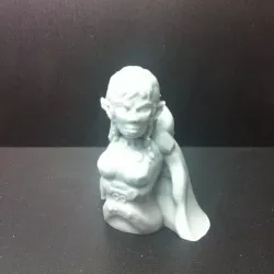 Elf Street Mage Bust