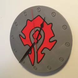 Emblem of the Horde Clock
