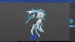 Fantasy Deer Dragon