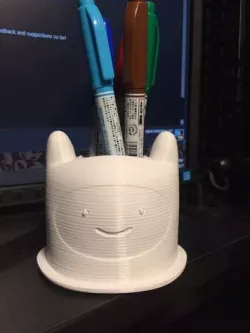 Finn's head Pen Stand