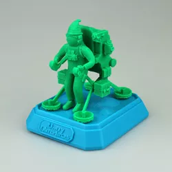 Futuristic Santa