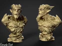 Gargoyle Bust