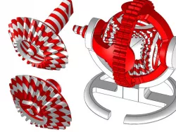 Gears - Candy Cane Remix