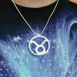 Gemini zodiac pendant