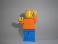 Giant Movable LEGO Man