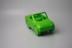 Green car