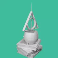 Harry Potter trivia trophy
