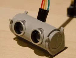 HC-SR04 Casing + Angle Adjustable Cradle