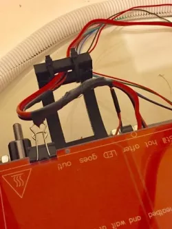 Heated Bed Cabling Strain Relief
