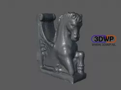 Horse Statue 3D Scan (Pegasus)