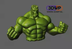 Hulk Sculpture (Statue 3D Scan)