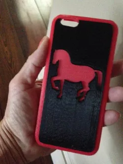 iPhone case Horse 2 part