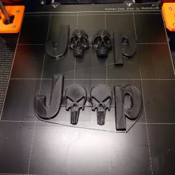 Jeep Skull Badges