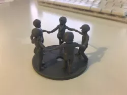Kids round dance by Astrati