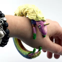 Lady Rainicorn Bangle