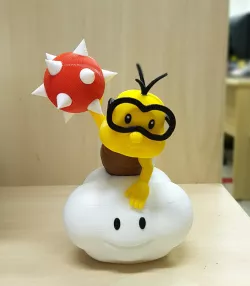 Lakitu from Mario games - Multi-color