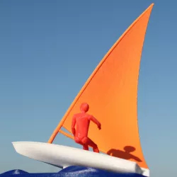 Laser Boat Model
