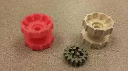 Lego Technic Rubber Track Idler Wheels