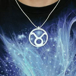 Libra Zodiac pendant