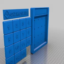 Magnetic Sliding Puzzle